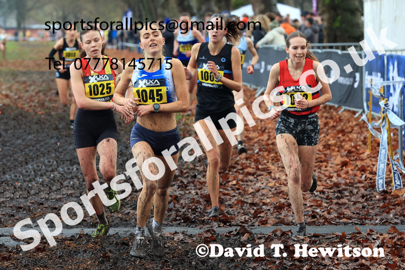 Senior Womens and Under-23s 2025 Liverpool Cross Challenge, Sefton Park, Saturday, November 22th. Photo: David T. Hewitson/Sports for All Pics